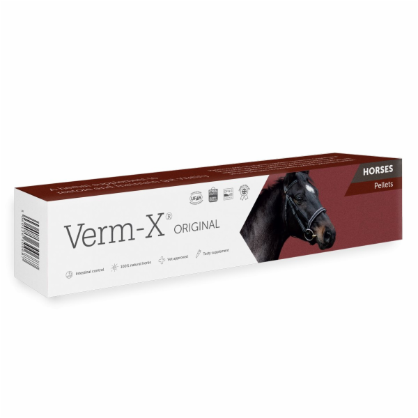Verm-X Přírodní pelety proti střevním parazitům pro koně ...