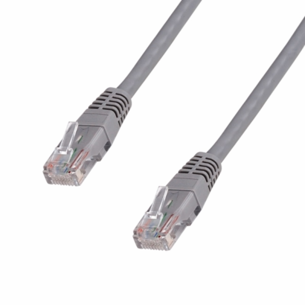 DATACOM Patch kabel UTP CAT6 0,25m šedý