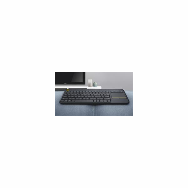 Logitech Wireless Touch Keyboard K400 Plus - EMEA - Czech...