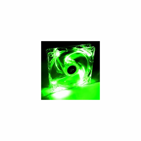 Akyga Ventilátor 12cm LED zelený