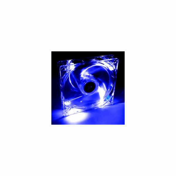 Akyga Ventilátor 12cm LED modrý