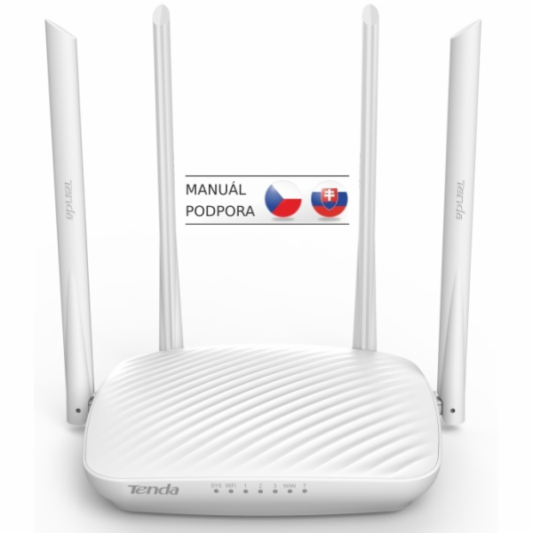 Tenda F9 Bezdrátový Wi-Fi router 802.11b/g/n 2,4 GHz.