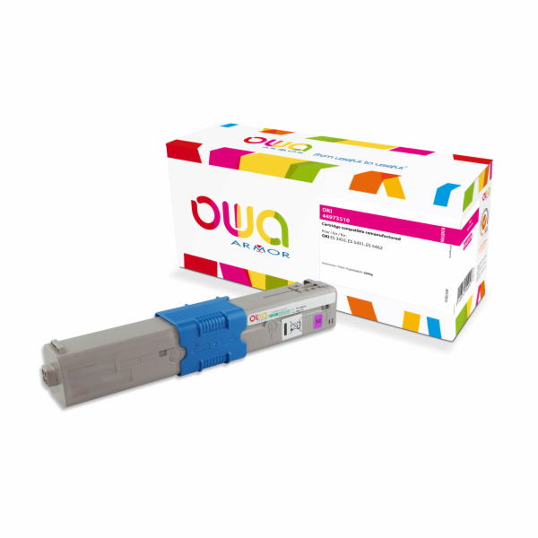 OWA Armor toner kompatibilní s OKI 44973510, 6000st, červ...