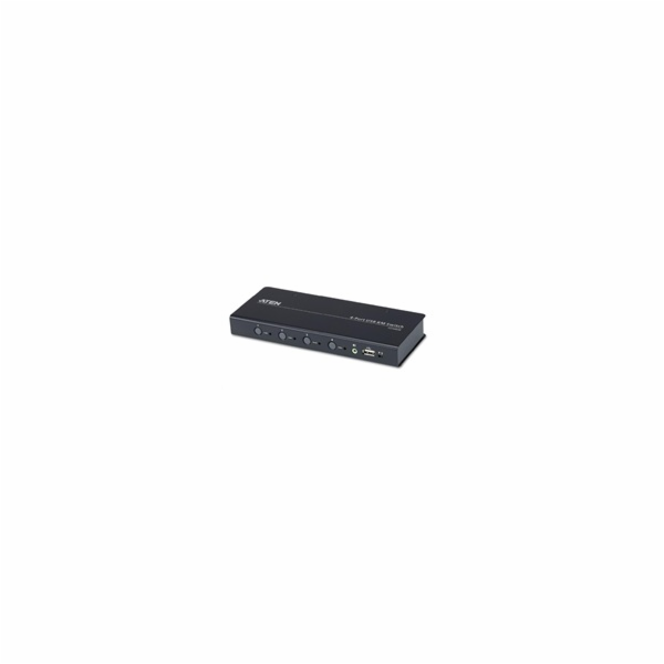 ATEN 4-port KM USB, audio, pouze klávesnice a myš