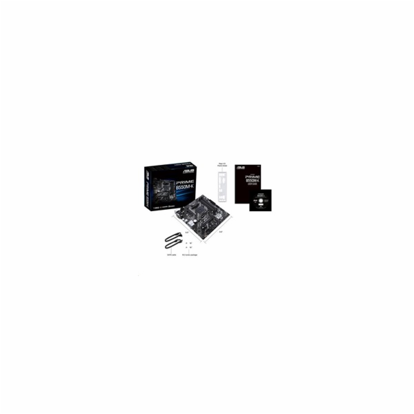 ASUS PRIME B550M-K, AM4, AMD B550, 4xDDR4, mATX