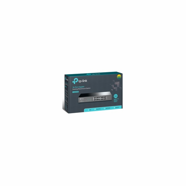 TP-Link switch TL-SG1016D (16xGbE, fanless)