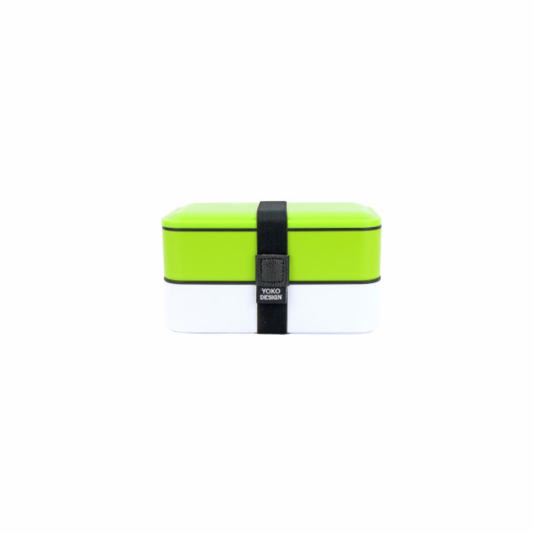 Yoko Design box na jídlo dvoupatrový, modrý