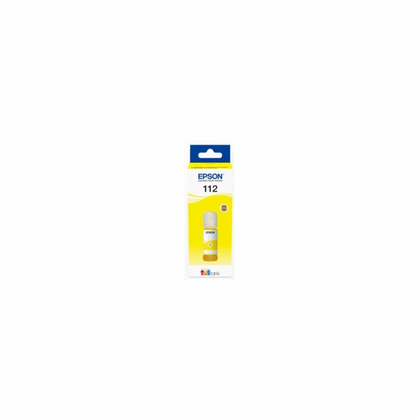 EPSON ink bar 112 EcoTank Pigment Yellow ink bottle