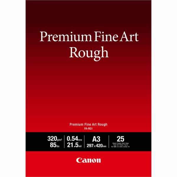 Canon FA-RG 1 Premium Fine Art Rough A 3, 25 listu, 320 g
