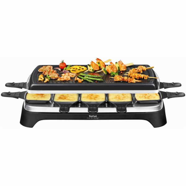 Tefal RE4588 Raclette-Grill pro 10 osob černá/nerez