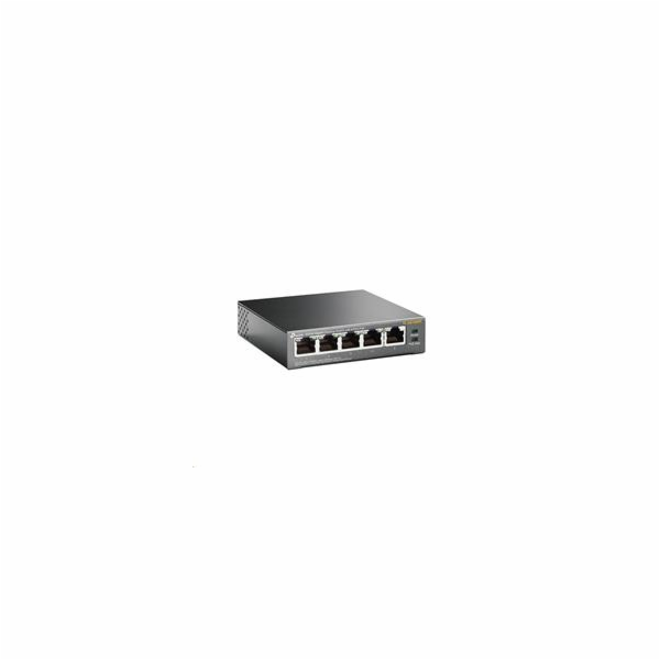 Switch TP-Link TL-SG1005P 5x GLAN, 4xPOE, 56W, kov