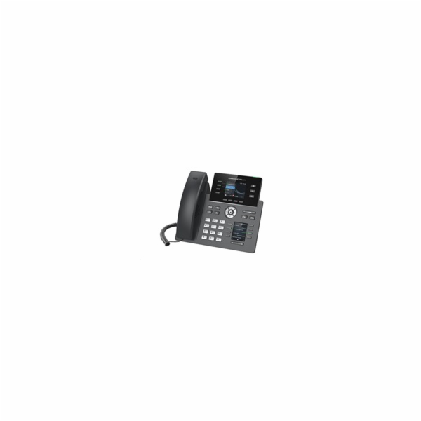 Grandstream GRP2614, 2.8" TFT bar. disp., 4SIP úč., 8prog...