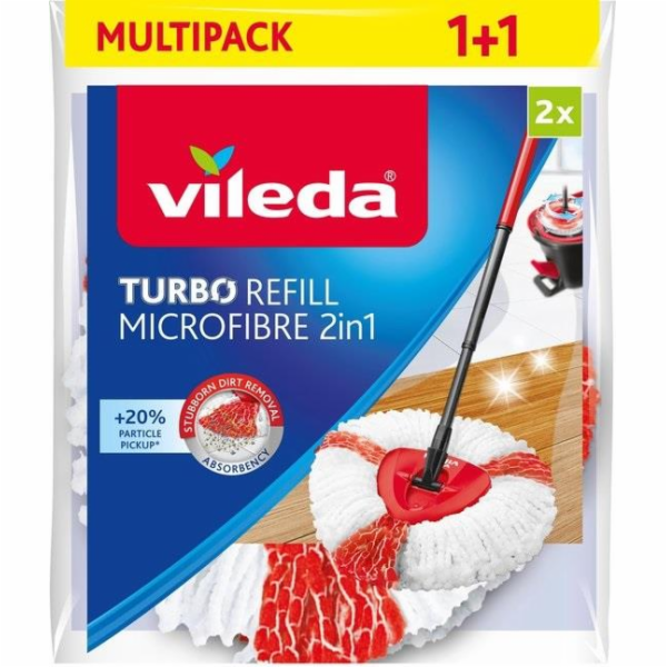 Vileda 166142 Easy Wring and Clean TURBO 2in1 náhrada 2 ks