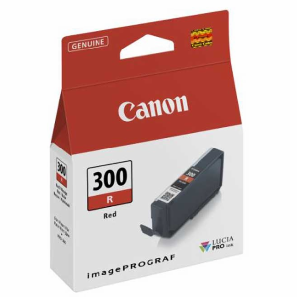 Canon PFI-300 R cervená