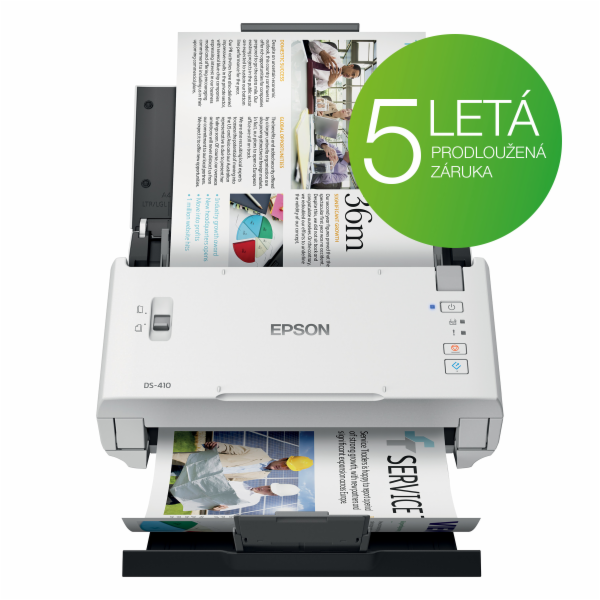 EPSON skener WorkForce DS-410, A4, 50x1200dpi, USB 2.0