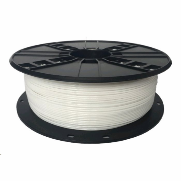 GEMBIRD Tisková struna (filament) PETG, 1,75mm, 1kg, bílá