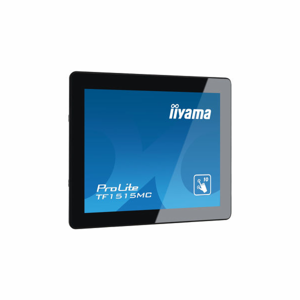 15" iiyama TF1515MC-B2: TN, XGA, capacitive, 10P, 350cd/m...