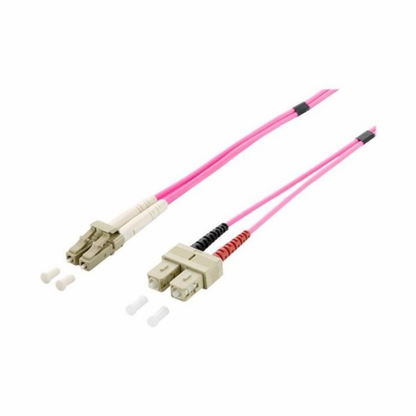 Equip Fiber Optic Patchcord SC - LC, Multi-Mode, 50/125 O...