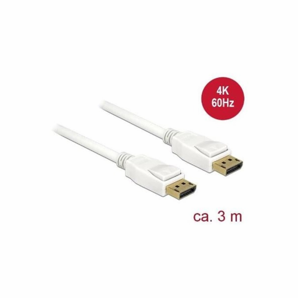 DeLOCK&nbsp;kabel&nbsp;DisplayPort&nbsp;1.2&nbsp;samec&nbsp;>&nbsp;DisplayPort&nbsp;samec&nbsp;4K