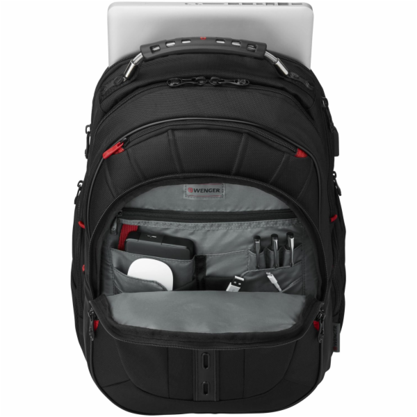 Wenger Pegasus Deluxe Ballistic notebook ruksak 16  cerna