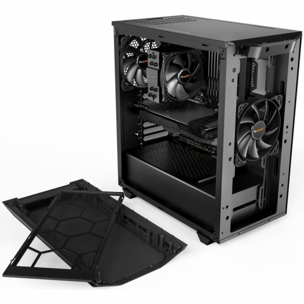 be quiet! PURE BASE 500 cerna pouzdro