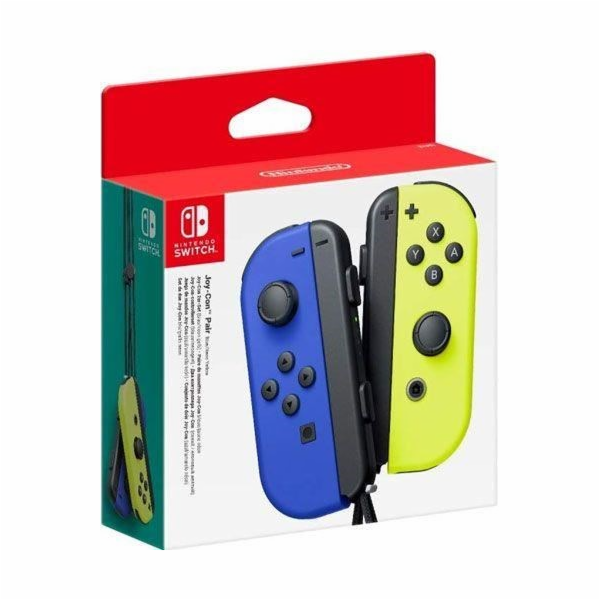 Nintendo Joy-Con 2x set modrá/neon zlutá