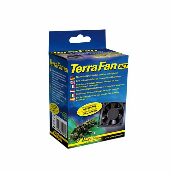 Ventilátory Lucky Reptile Terra Fan Set A/C adaptér + 2 v...