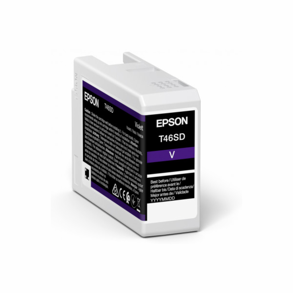 Epson cartridge fialova T 46SD 25 ml Ultrachrome Pro 10