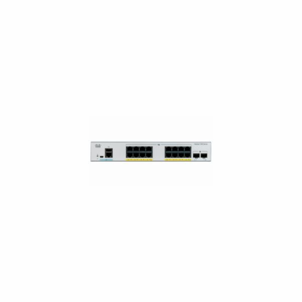 Catalyst C1000-16FP-2G-L, 16x 10/100/1000 Ethernet PoE+ p...