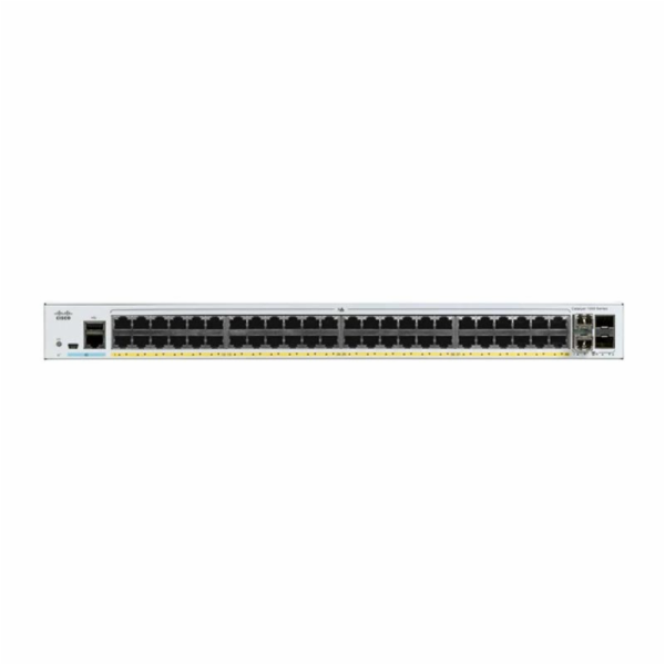 Catalyst C1000-48P-4G-L, 48x 10/100/1000 Ethernet PoE+ an...