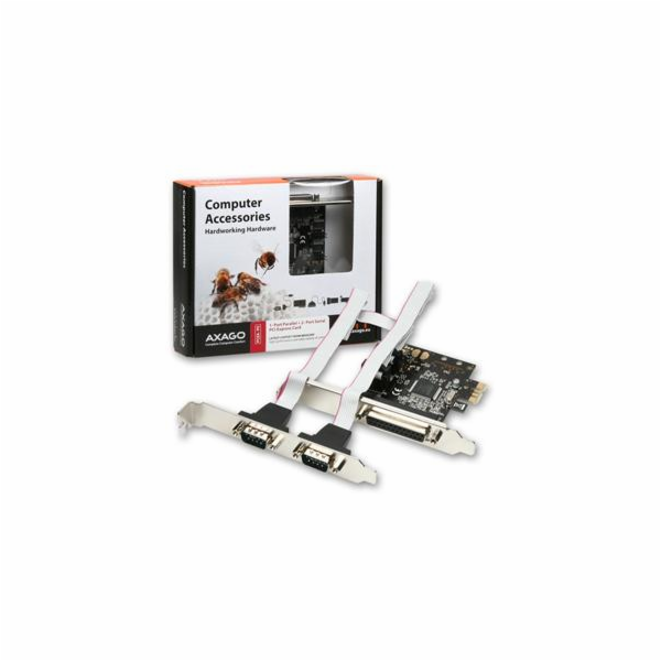 PCI-Express adapter AXAGON PCEA-PS - 3 konektory  