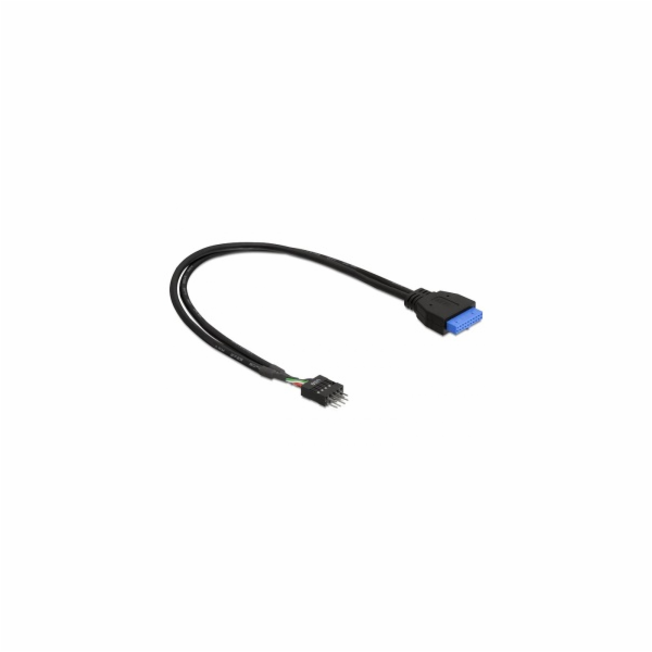 DeLock adaptér USB 3.0 19-pin samice na USB 2.0 8-pin samec