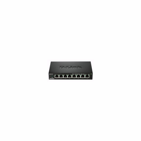 D-Link DES-108 8-port 10/100 Metal Housing Desktop Switch