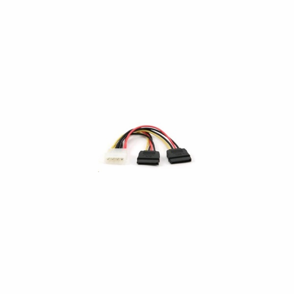 GEMBIRD Kabel SATA napájecí 15cm interní (redukce molex 5...