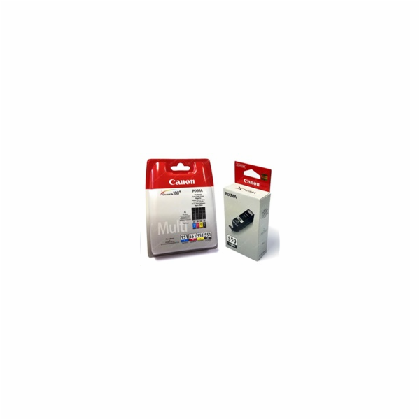 Canon CARTRIDGE PGI-550/CLI-551 PGBK/C/M/Y/BK/GY MULTI-PA...