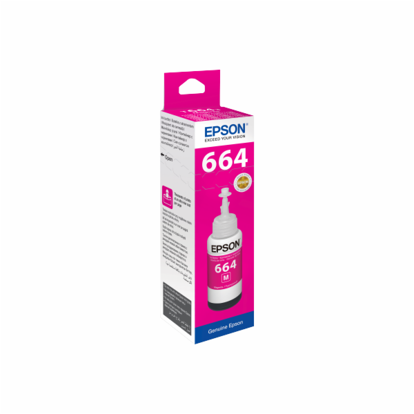 Epson inkoustová náplň L100/L200/L210/L355/L550 Magenta 70ml