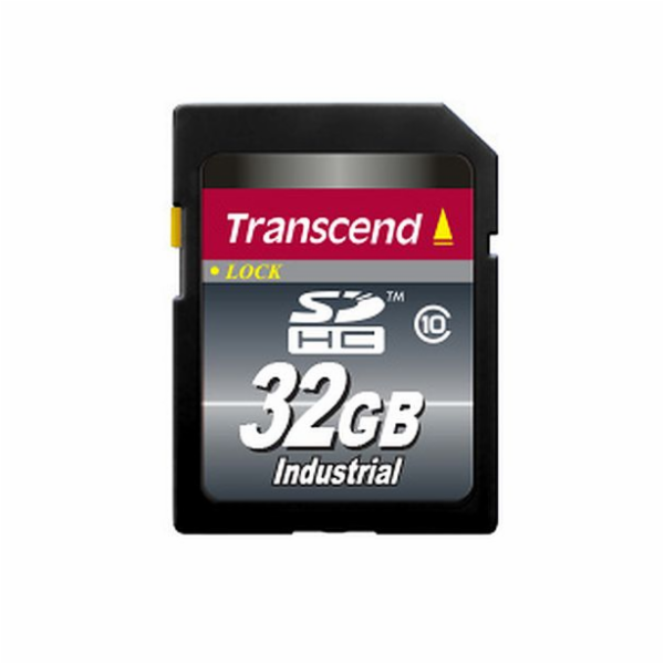 Transcend 32GB SDHC průmyslová paměťová karta, Class 10