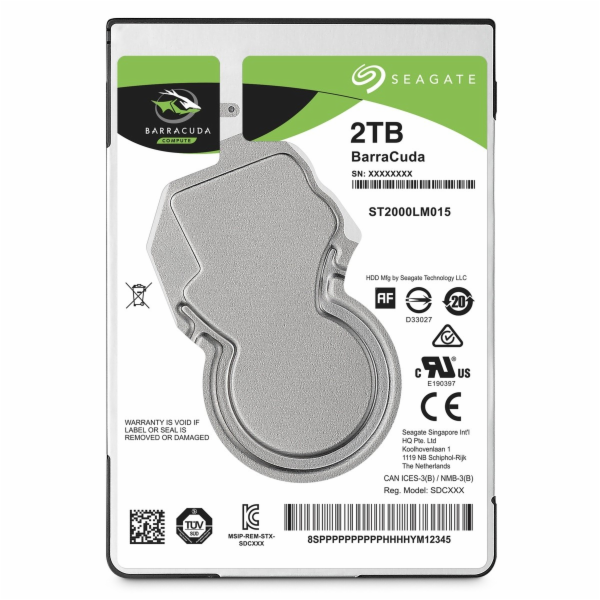 Seagate BarraCuda 2TB, ST2000LM015 interní HDD