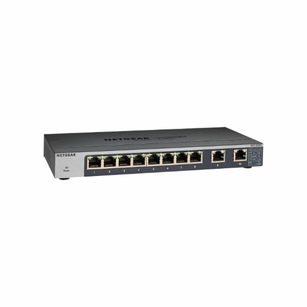 Netgear GS110MX, přepínač