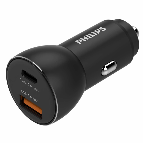 Nabíječka Philips USB-A + USB C nabíječka do auta