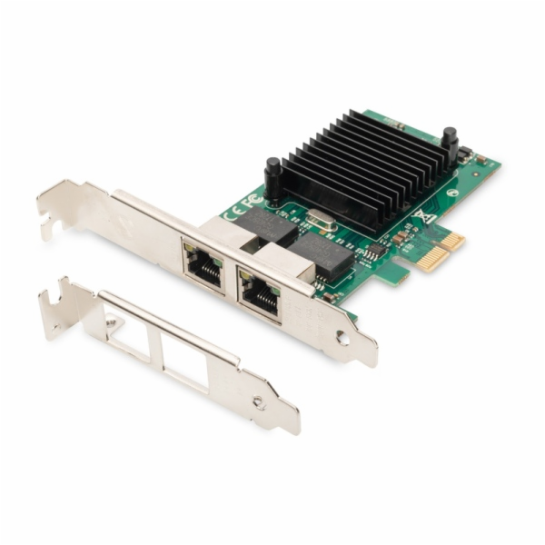 Digitus Karta Gigabit Ethernet PCI Express, dvouportová 3...