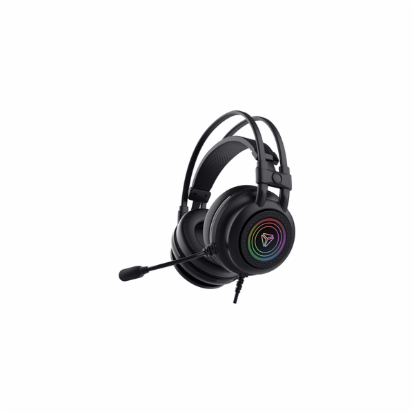 Sluchátka Yenkee YHP 3035 SHADOW 7.1 Herní, Drátová, S mi...