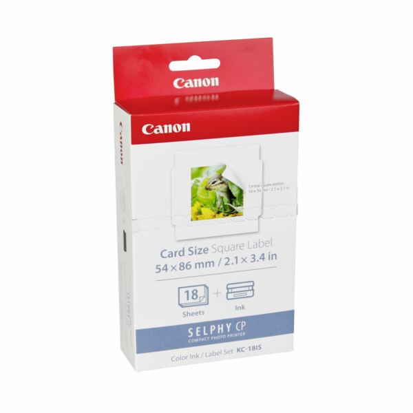 Canon KC-18 IS samolep. 50x50 mm