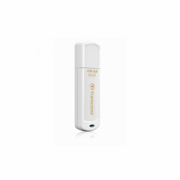 Transcend 64GB JetFlash 730, USB 3.0 flash disk, bílý