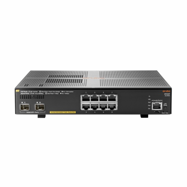 Aruba 2930F 8G PoE+ 2SFP+ Swch