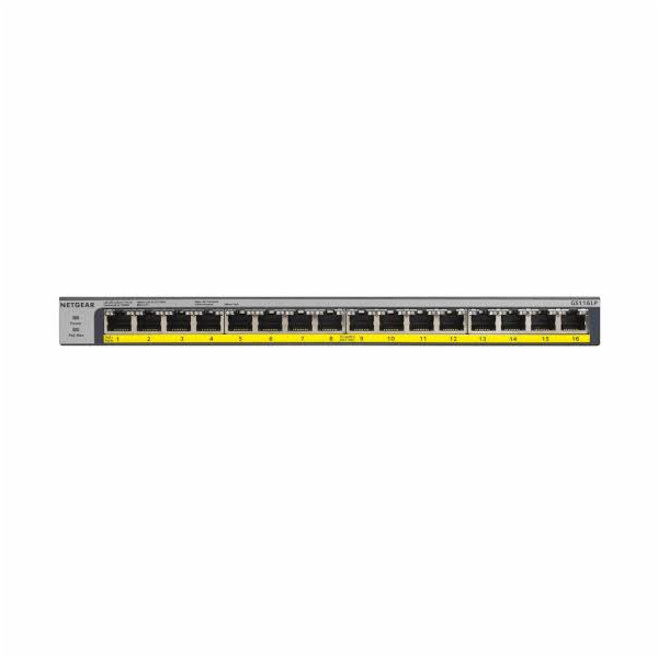 Netgear GS116LP Netgear 16PT POE/POE+GIGABIT UNMANAGED SWCH