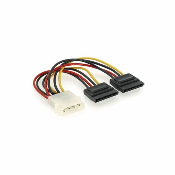 GEMBIRD Kabel redukce - rozdvojka napájení 1x 5,25" na 2x...