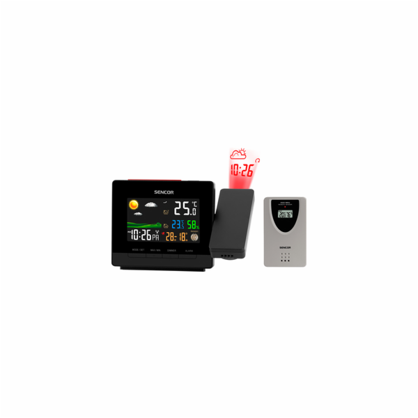 SENCOR SWS 5400 METEOSTANICE S PROJEK. SENCOR