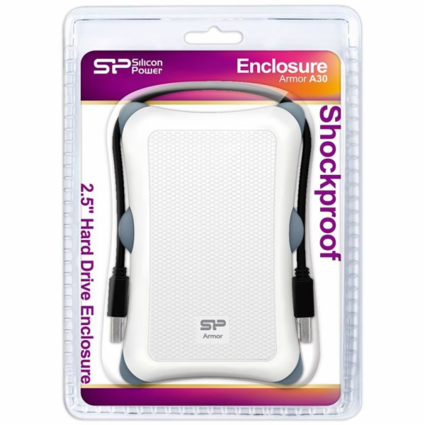Silicon Power Armor A30 external hard drive 2000 GB White