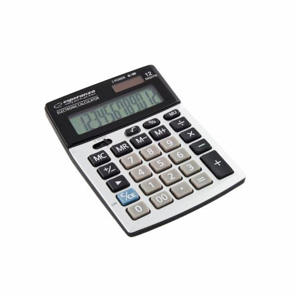 xlyne ECL102 calculator Desktop Basic Black Silver kalkul...